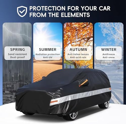 10 Layers SUV Car Cover Custom Fit for Ford Bronco 4 Door