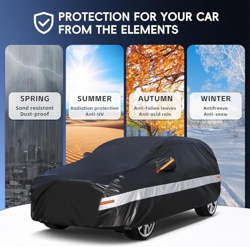 10 Layers Car Cover Custom Fit for Ford Bronco 2 Door