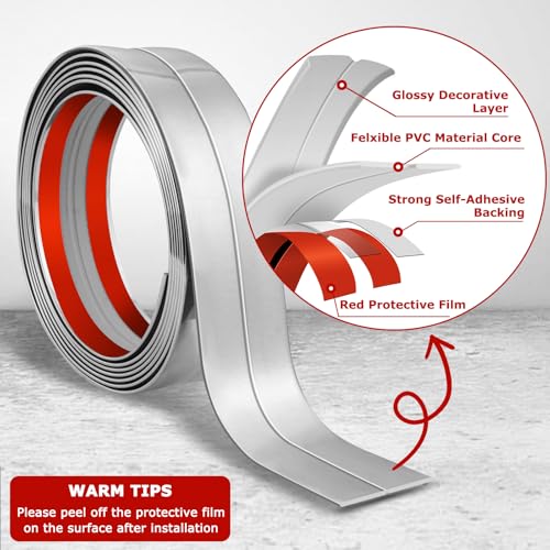 Wall Corner Protector Peel and Stick Corner Trim Molding