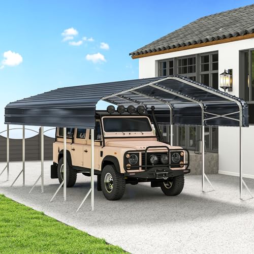 12x20' Heavy Duty Metal Carport