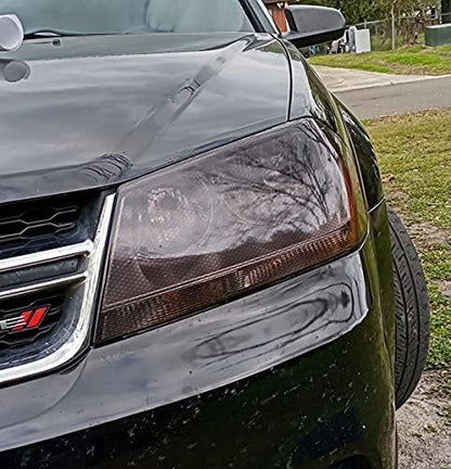 Extra Wide Headlight Taillight Vinyl Tint Wrap 16 Inch x 60 Inch Roll