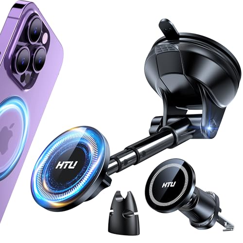 Military Grade 80LBS Strongest Suction Upgraded for Magsafe Car Mount