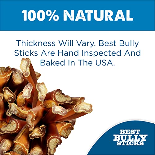 12 Inch Bully Sticks for Dogs (50 Count)