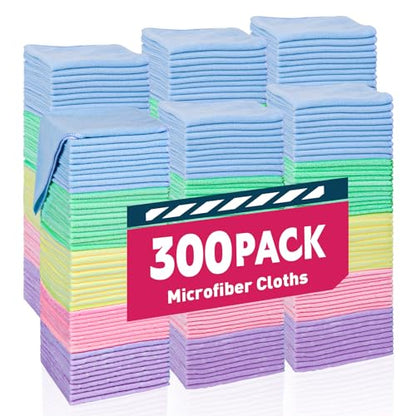 Microfiber Towels Bulk (300 Count)