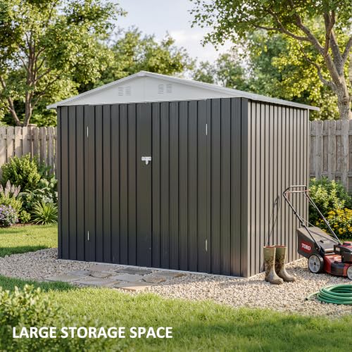 6x8 FT Outdoor Storage Shed