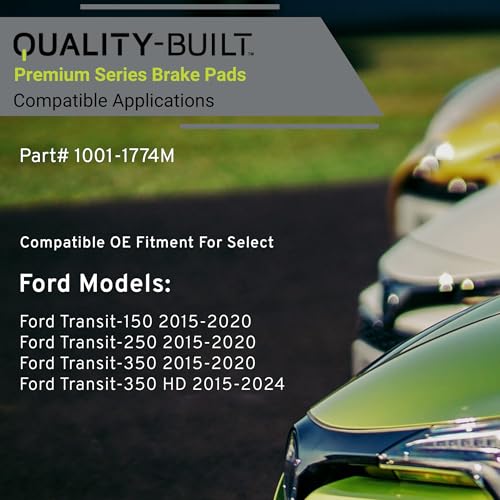 Front Semi Metallic Brake Pads