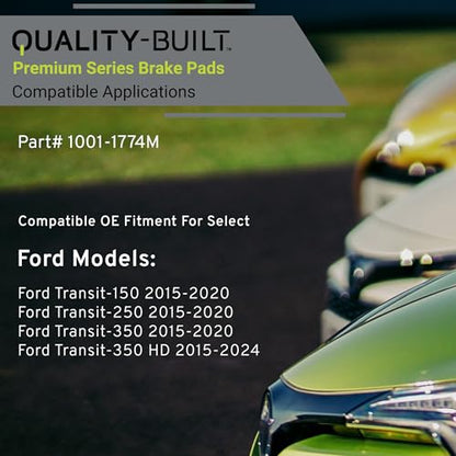 Front Semi Metallic Brake Pads