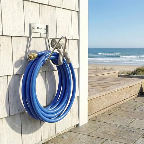 Garden Hose Holder Stainless Steel Small Wall Mount Garden Hose Hook