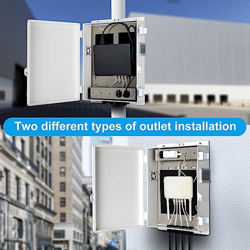 Outdoor Electrical Junction Box with High Power Outlet