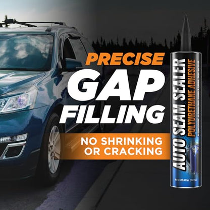 White [2 Pack] Professional Automotive Seam Sealer