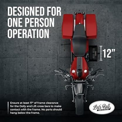 Let's Roll Standard Motorcycle Lift Jack