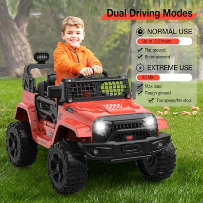 12V Kids Electric Ride On Truck Car w
