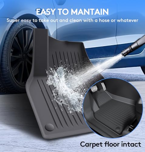 Floor Mats Fits for Tesla Model Y 5 (6 Count)