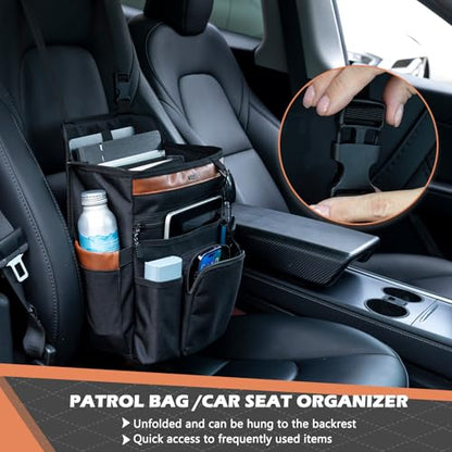 Car Seat Organizer with Laptop Compartment