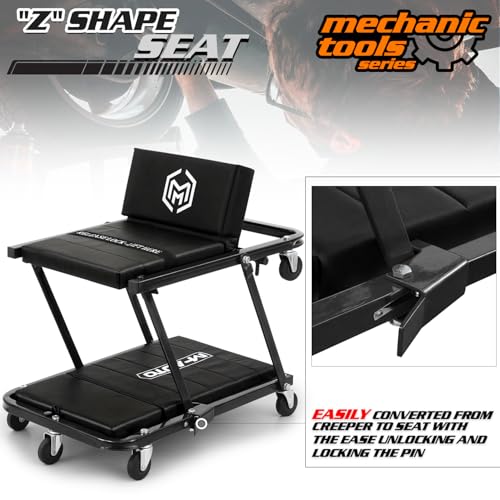 Heavy Duty Convertible Mechanic Creeper