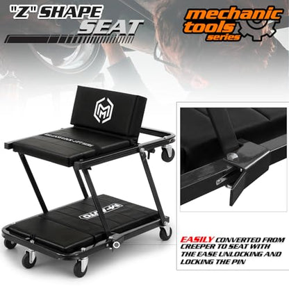Heavy Duty Convertible Mechanic Creeper