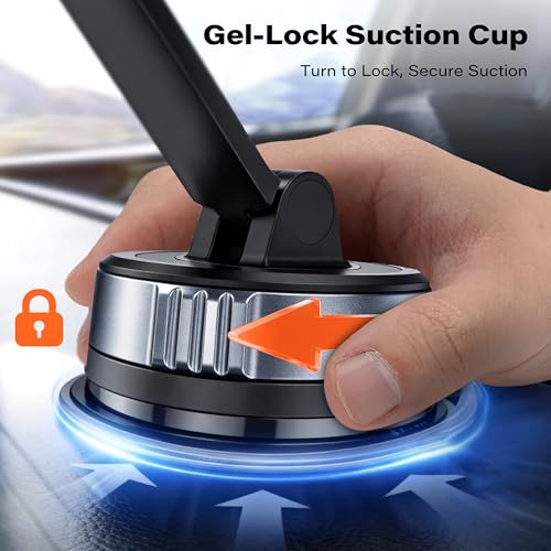 Phone Holder for Car Dashboard & Windshield