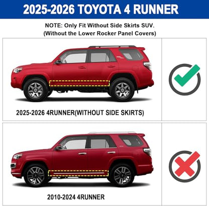 Running Boards for 2025 2026 Toyota 4Runner (2 Count)