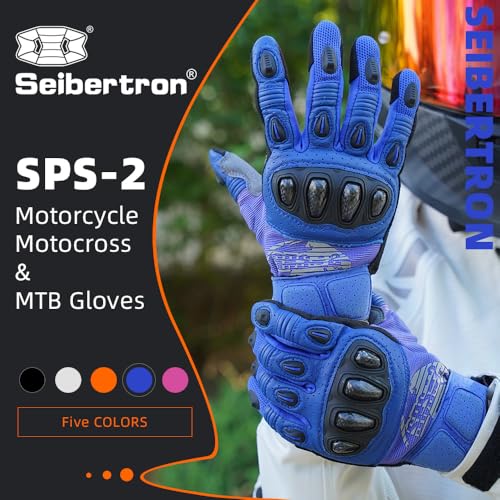 SPS 2 Unisex Touchscreen Road Racing Motorcycle MTB Sports Gloves Also fit BMX MX ATV Mountain Bike Bicycle Cycling Off