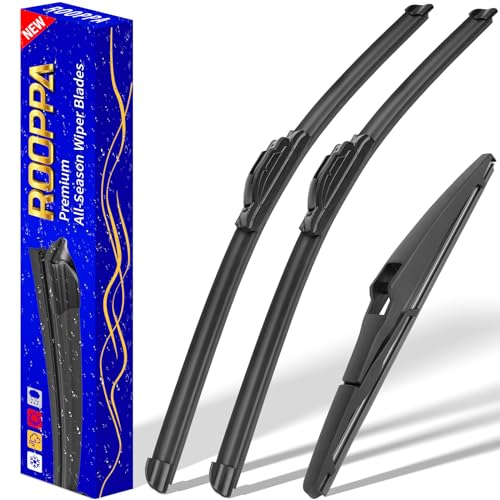3 Wipers Fits Toyota Highlander 2020