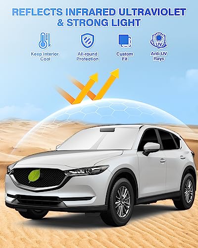 Windshield Sunshade for Mazda CX (8 Count)
