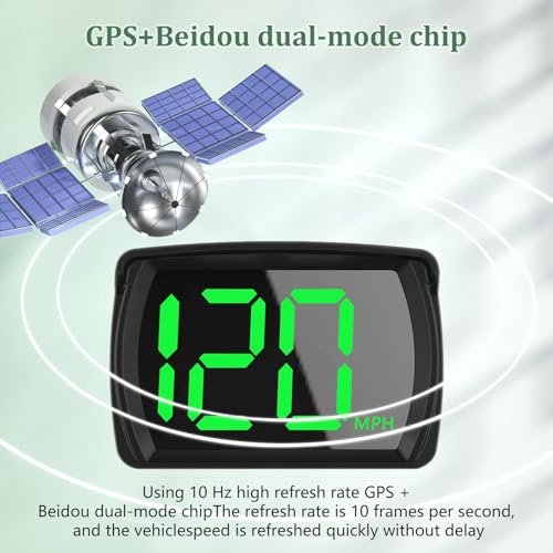 GPS Speedometer Digital Speedometer Cars Heads Up Display Y03 with Speed