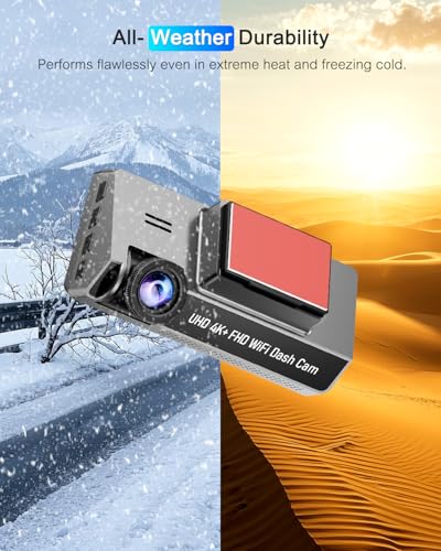 Dash Cam Front 4K Built