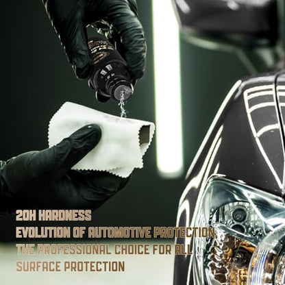 20H Professional Graphene Ceramic Coating for Cars (3.7 Fl Oz)