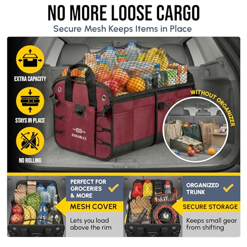 Extra Large Car Trunk Organizer