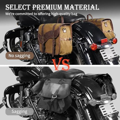 Motorcycle Saddle Bags (2 Count)