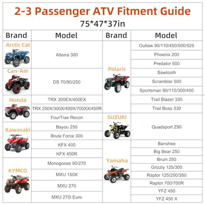 600D ATV Cover