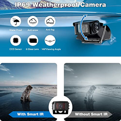 HD Wired Backup Camera System Kit