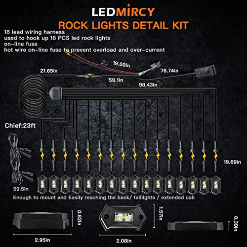 White Rock Lights (16 Count)