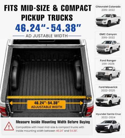 46" 54" Adjustable Truck Bed Extender