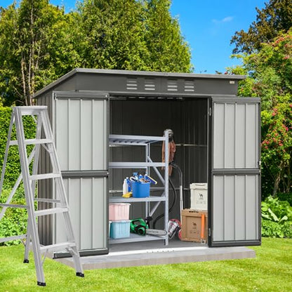 Domi Outdoor Storage Shed 6' x 4'