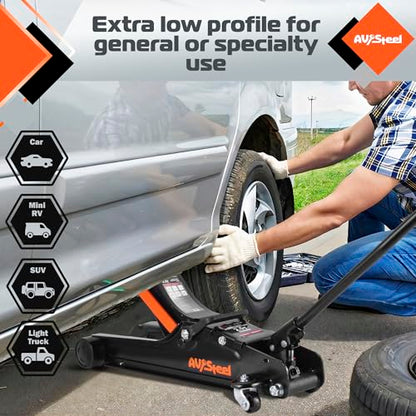 Low Profile Floor Jack 2.5 Ton