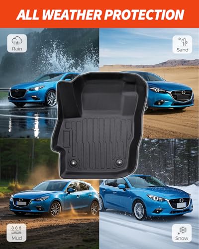 Floor Mats for Mazda 3 Hatchback Sedan 2010
