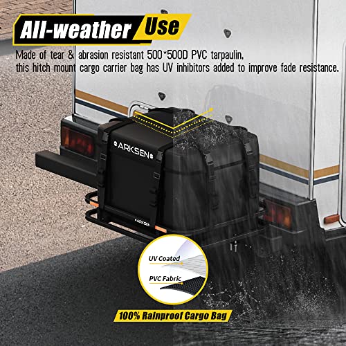 8.9 Cu Ft Waterproof Hitch Cargo Carrier Bag