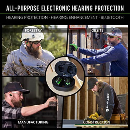 Ultracomm Aware Bluetooth Hearing Protection Earbuds with Boom Mic