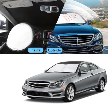 Sun Shade for Mercedes Benz C Class W205 C250 C300 C400 2015