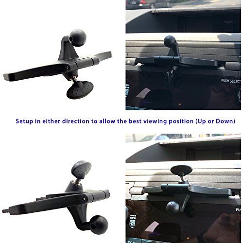 EasyBlade Car DVD Player CD Slot Mount & GPS Bracket Cradle for Garmin Nuvi 52 57LM 58LM 65 67 68 2689 Drive DriveSmart 50 51 52 60 61 LM LMT