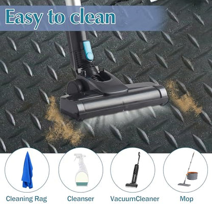 7.5'x17' Garage Floor Mat Diamond PVC Garage Flooring Anti