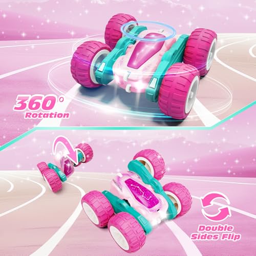 Pink Remote Control Car for Girls and Boys