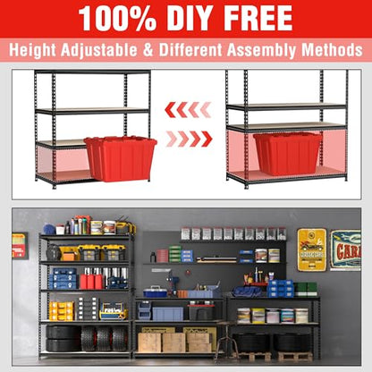 5 Tier Shelving with Particle Board
