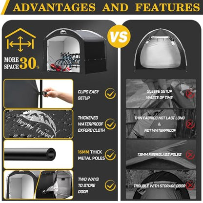 Bike Storage Shed Tent
