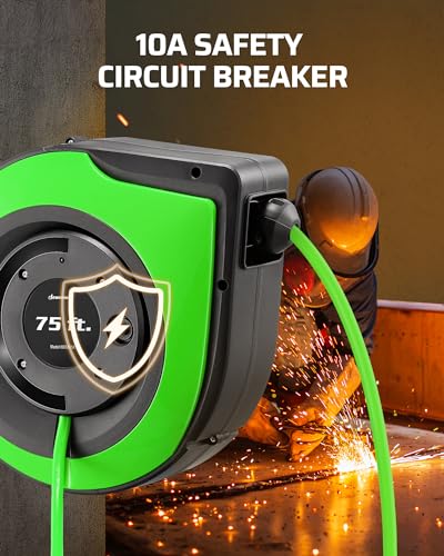 75FT Extension Cord Reel