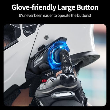 Motorcycle Helmet Bluetooth Headset (2 Count)