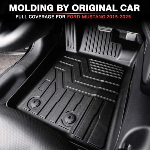 3D Floor Mats for Ford Mustang 2015