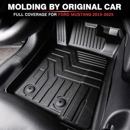 3D Floor Mats for Ford Mustang 2015