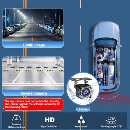 9.26 Inch Carplay Screen for Car with Backup Camera